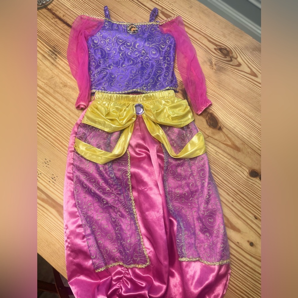 Disney Princess “Vintage” Jasmine Costume Child XS 4